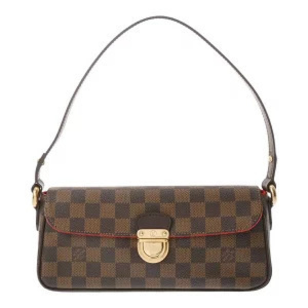 Louis Vuitton Damier Ravello Ebene Brown Canvas Shoulder Bag